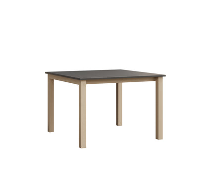 Berlin Gardens Berkley Expandable Table 42"x42" in Luna Multi, Hammered Stainless top