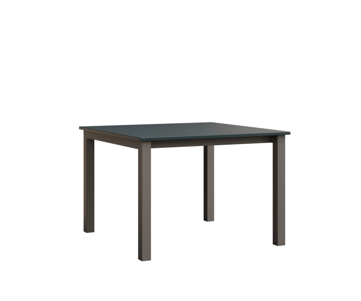 Berlin Gardens Berkley Expandable Table 42"x42" in Graphite, MGP Berry top