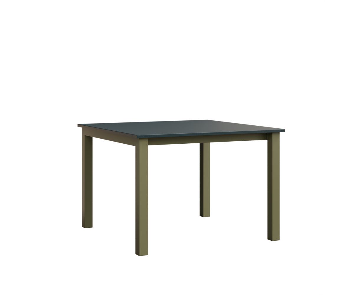 Berlin Gardens Berkley Expandable Table 42"x42" in Green Sage, MGP Berry top