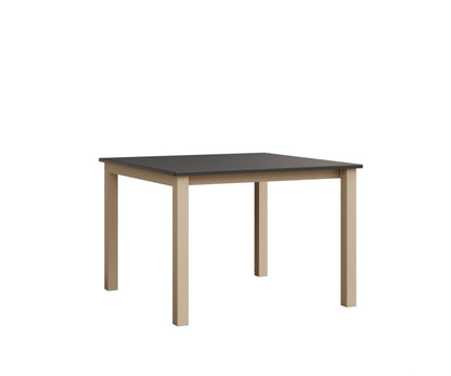 Berlin Gardens Berkley Expandable Table 42"x42" in Luna Multi, MGP Black top