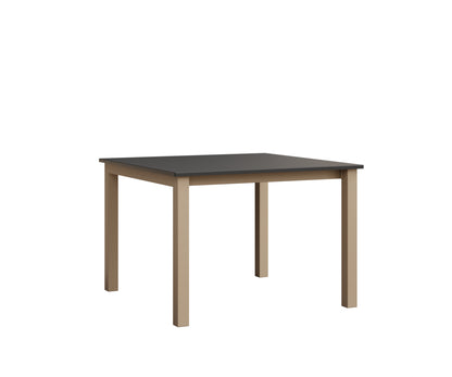 Berlin Gardens Berkley Expandable Table 42"x42" in Sahara Speckle, MGP Black top