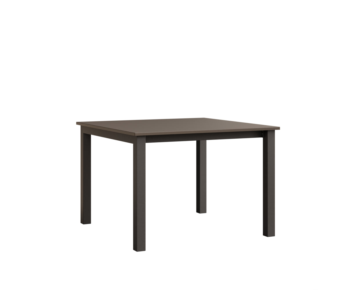 Berlin Gardens Berkley Expandable Table 42"x42" in Granite Speckle, MGP Clay top