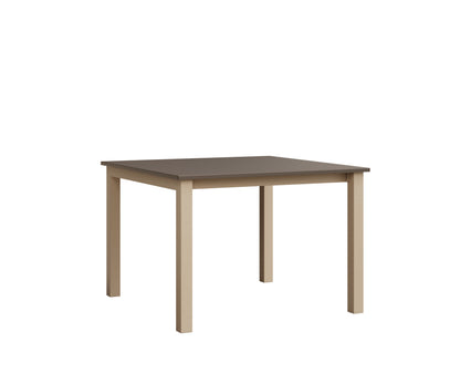 Berlin Gardens Berkley Expandable Table 42"x42" in Luna Multi, MGP Clay top