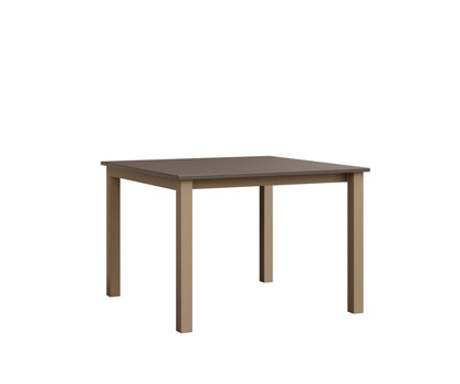 Berlin Gardens Berkley Expandable Table 42"x42" in Oak Wood Vein, MGP Clay top