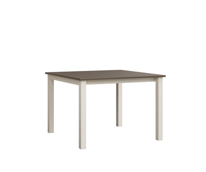 Berlin Gardens Berkley Expandable Table 42"x42" in White, MGP Clay top