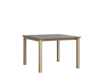 Berlin Gardens Berkley Expandable Table 42"x42" in Luna Multi, MGP Fog top