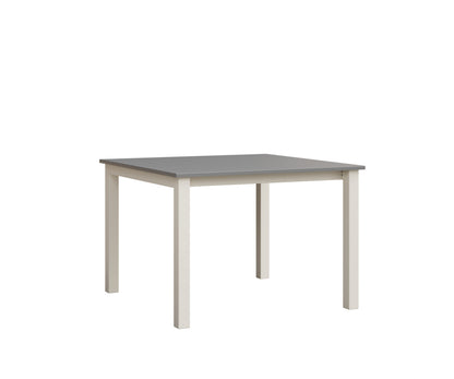 Berlin Gardens Berkley Expandable Table 42"x42" in White, MGP Fog top