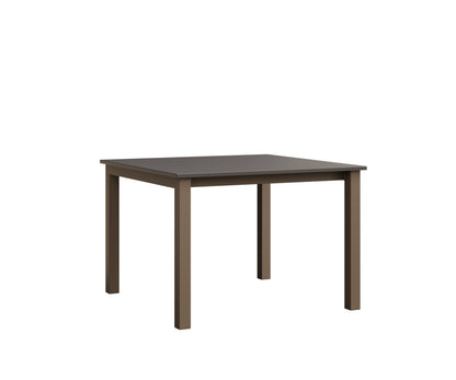 Berlin Gardens Berkley Expandable Table 42"x42" in Clay, MGP Graphite top