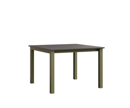 Berlin Gardens Berkley Expandable Table 42"x42" in Green Sage, MGP Graphite top