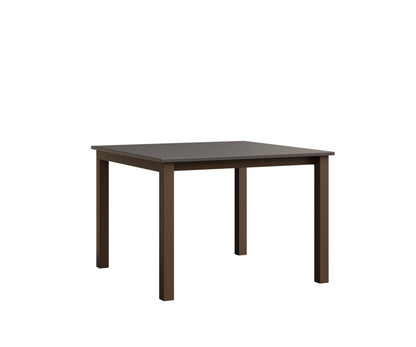 Berlin Gardens Berkley Expandable Table 42"x42" in Mesquite Wood Vein, MGP Graphite top