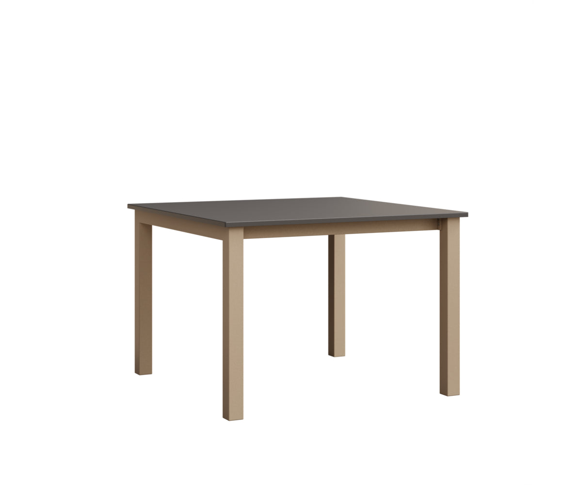 Berlin Gardens Berkley Expandable Table 42"x42" in Sahara Speckle, MGP Graphite top