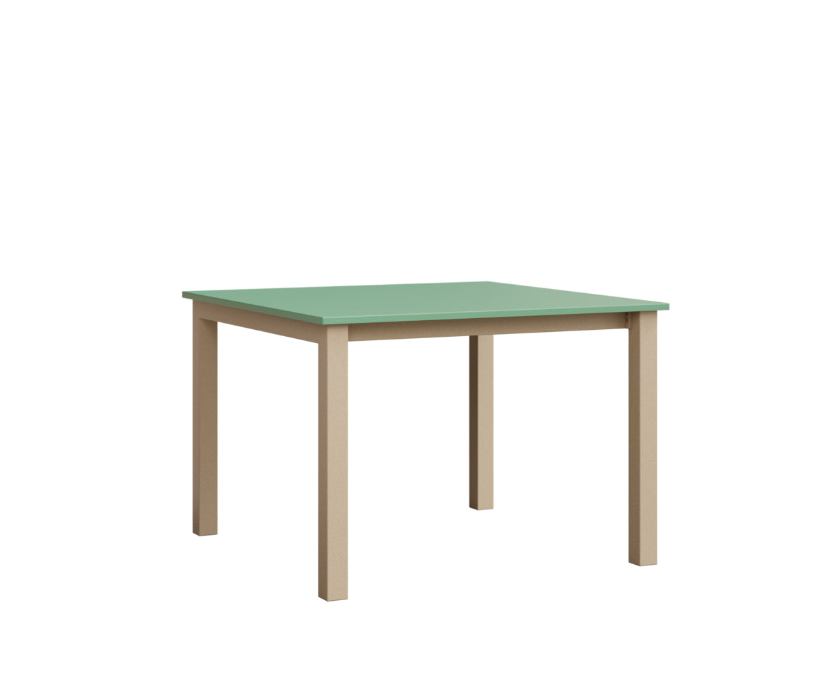 Berlin Gardens Berkley Expandable Table 42"x42" in Luna Multi, MGP Mint top