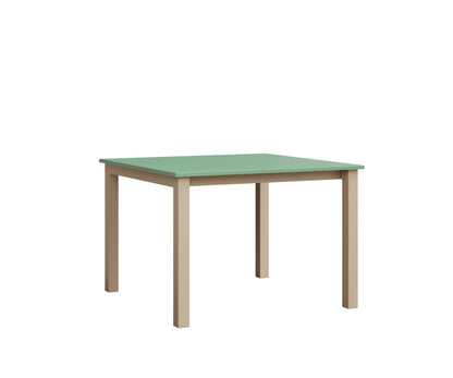 Berlin Gardens Berkley Expandable Table 42"x42" in Luna Multi, MGP Mint top