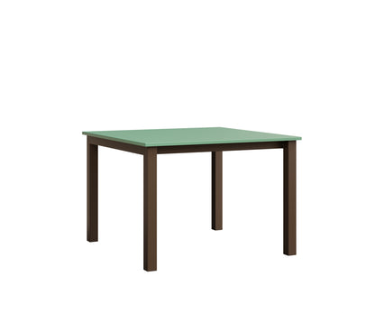 Berlin Gardens Berkley Expandable Table 42"x42" in Mesquite Wood Vein, MGP Mint top