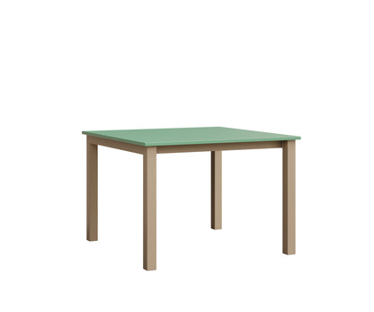 Berlin Gardens Berkley Expandable Table 42"x42" in Sahara Speckle, MGP Mint top