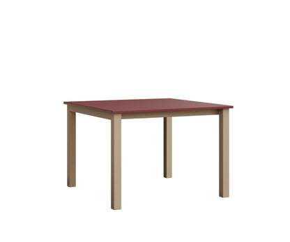 Berlin Gardens Berkley Expandable Table 42"x42" in Sahara Speckle, MGP Red top