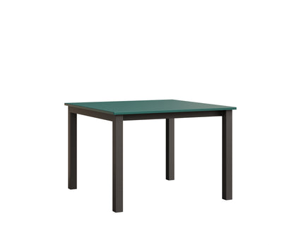 Berlin Gardens Berkley Expandable Table 42"x42" in Granite Speckle, MGP Teal top