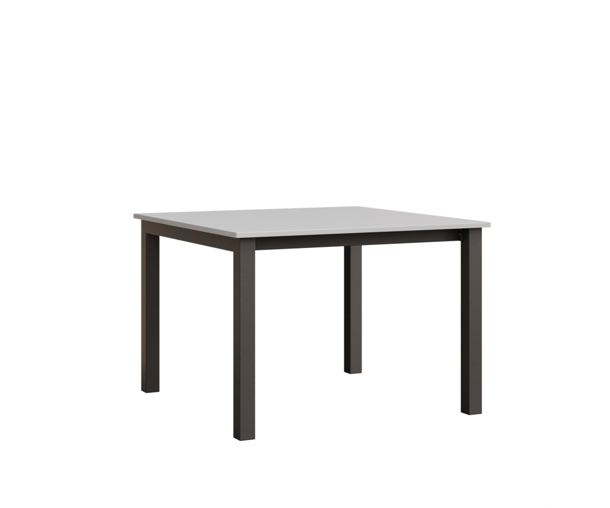 Berlin Gardens Berkley Expandable Table 42"x42" in Granite Speckle, MGP White top