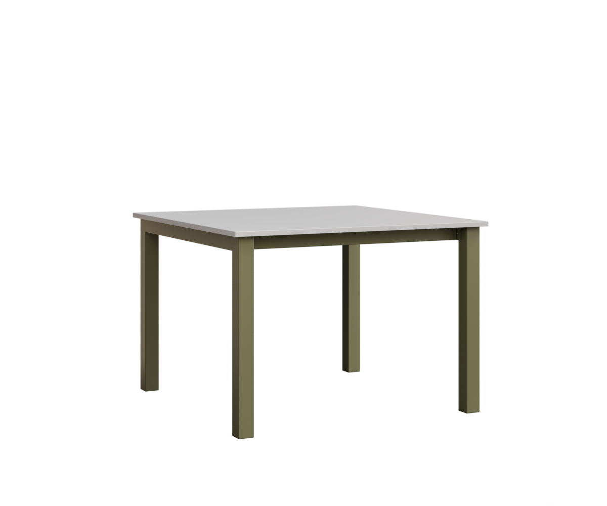 Berlin Gardens Berkley Expandable Table 42"x42" in Green Sage, MGP White top