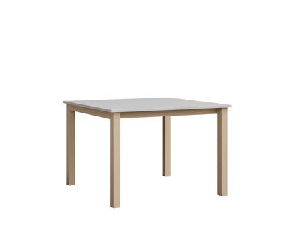 Berlin Gardens Berkley Expandable Table 42"x42" in Luna Multi, MGP White top