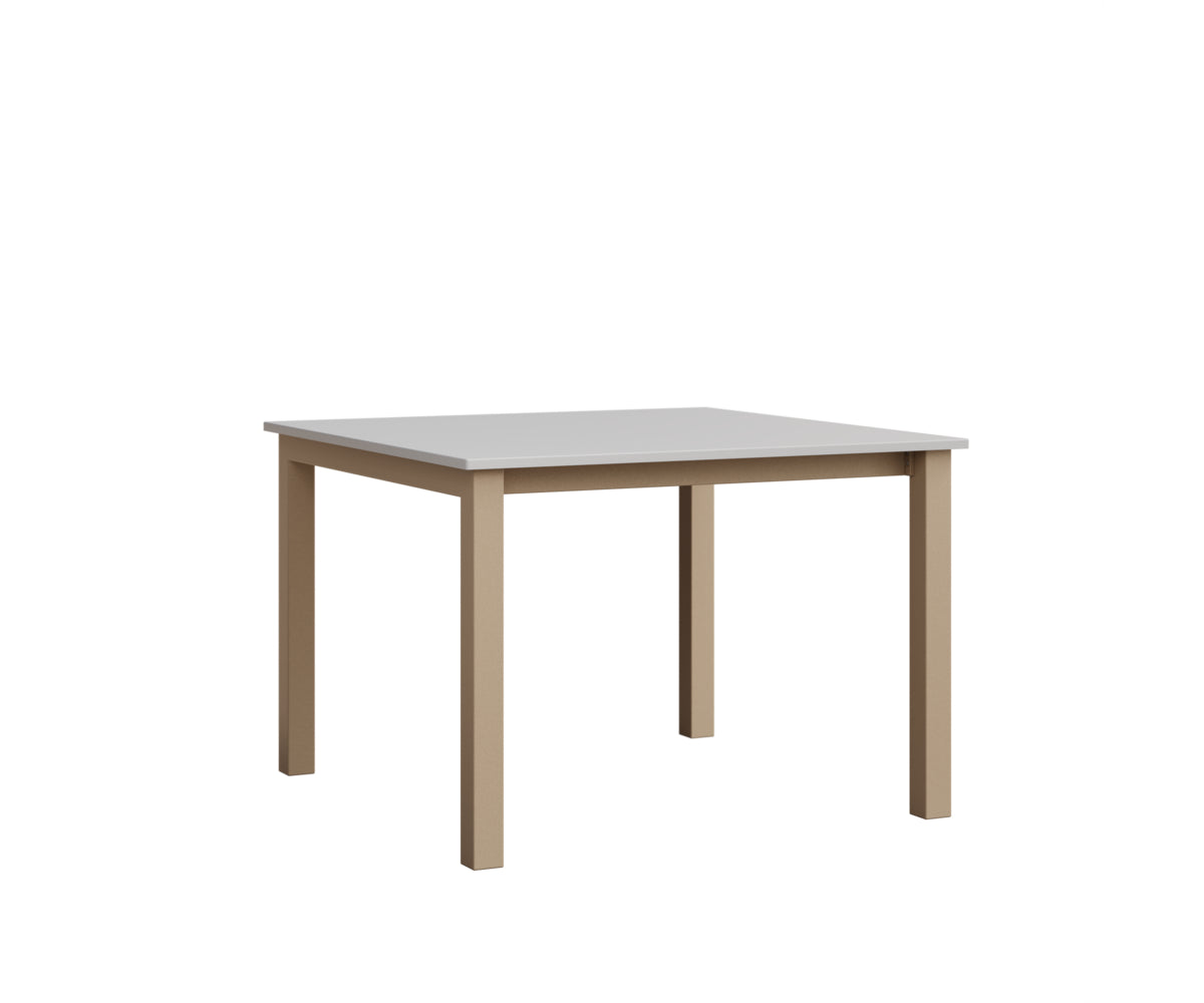 Berlin Gardens Berkley Expandable Table 42"x42" in Sahara Speckle, MGP White top