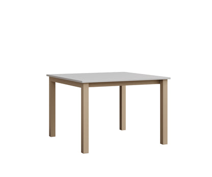 Berlin Gardens Berkley Expandable Table 42"x42" in Sahara Speckle, MGP White top