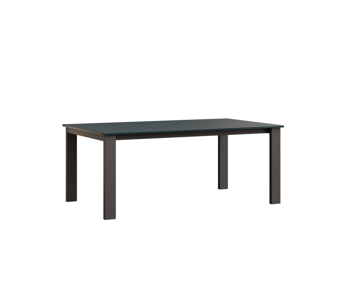 Berlin Gardens Berkley Expandable Table 42"x72" in Granite Speckle, MGP Berry top