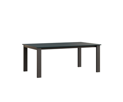 Berlin Gardens Berkley Expandable Table 42"x72" in Granite Speckle, MGP Berry top