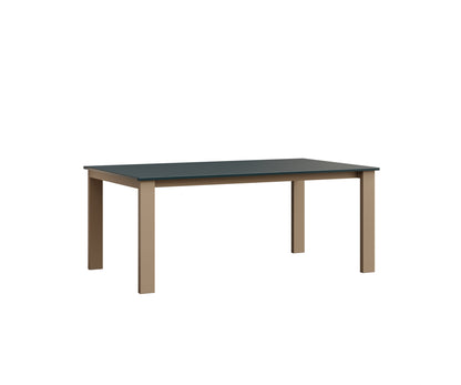 Berlin Gardens Berkley Expandable Table 42"x72" in Oak Wood Vein, MGP Berry top