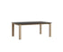 Berlin Gardens Berkley Expandable Table 42"x72" in Sahara Speckle, MGP Black top