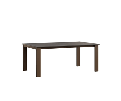 Berlin Gardens Berkley Expandable Table 42"x72" in Mesquite Wood Vein, MGP Graphite top