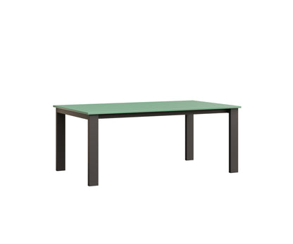 Berlin Gardens Berkley Expandable Table 42"x72" in Granite Speckle, MGP Mint top