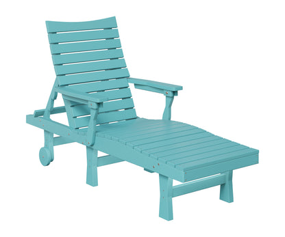 Berlin Gardens Bristol Chaise Lounge in Aruba Blue