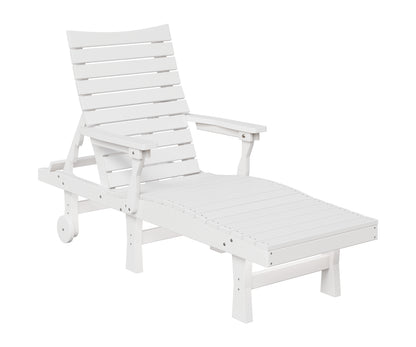 Berlin Gardens Bristol Chaise Lounge in White