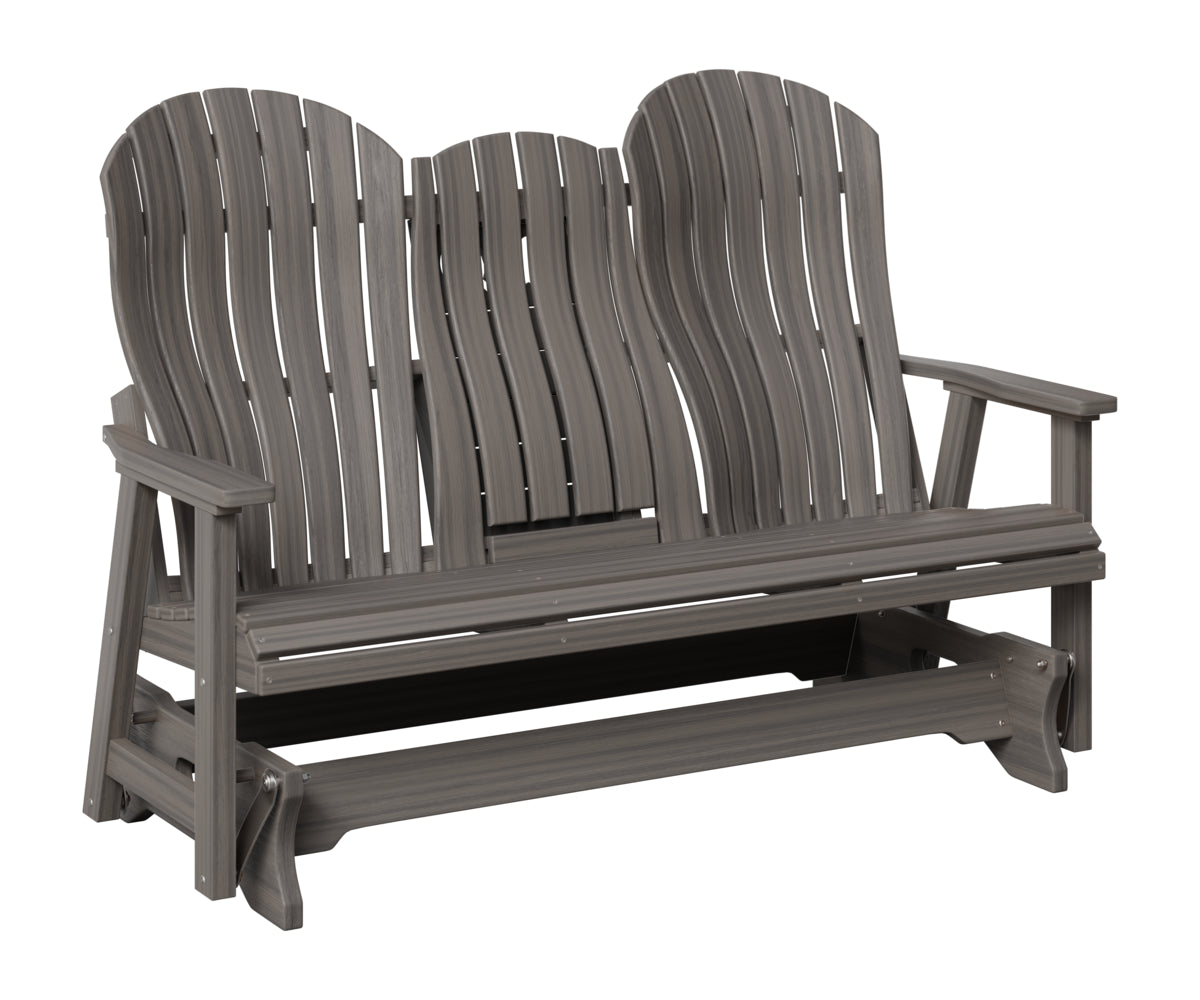Berlin Gardens Contour 3 Seat Glider in Coastal Gray