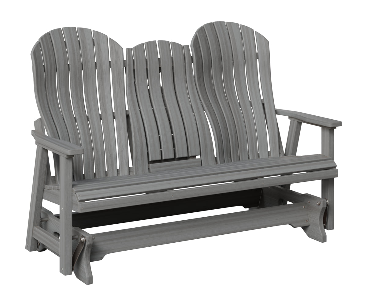 Berlin Gardens Contour 3 Seat Glider in Driftwood Gray