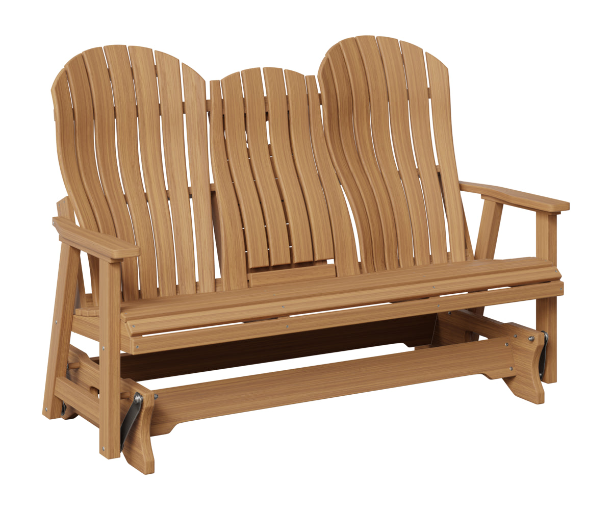 Berlin Gardens Contour 3 Seat Glider in Natural Teak