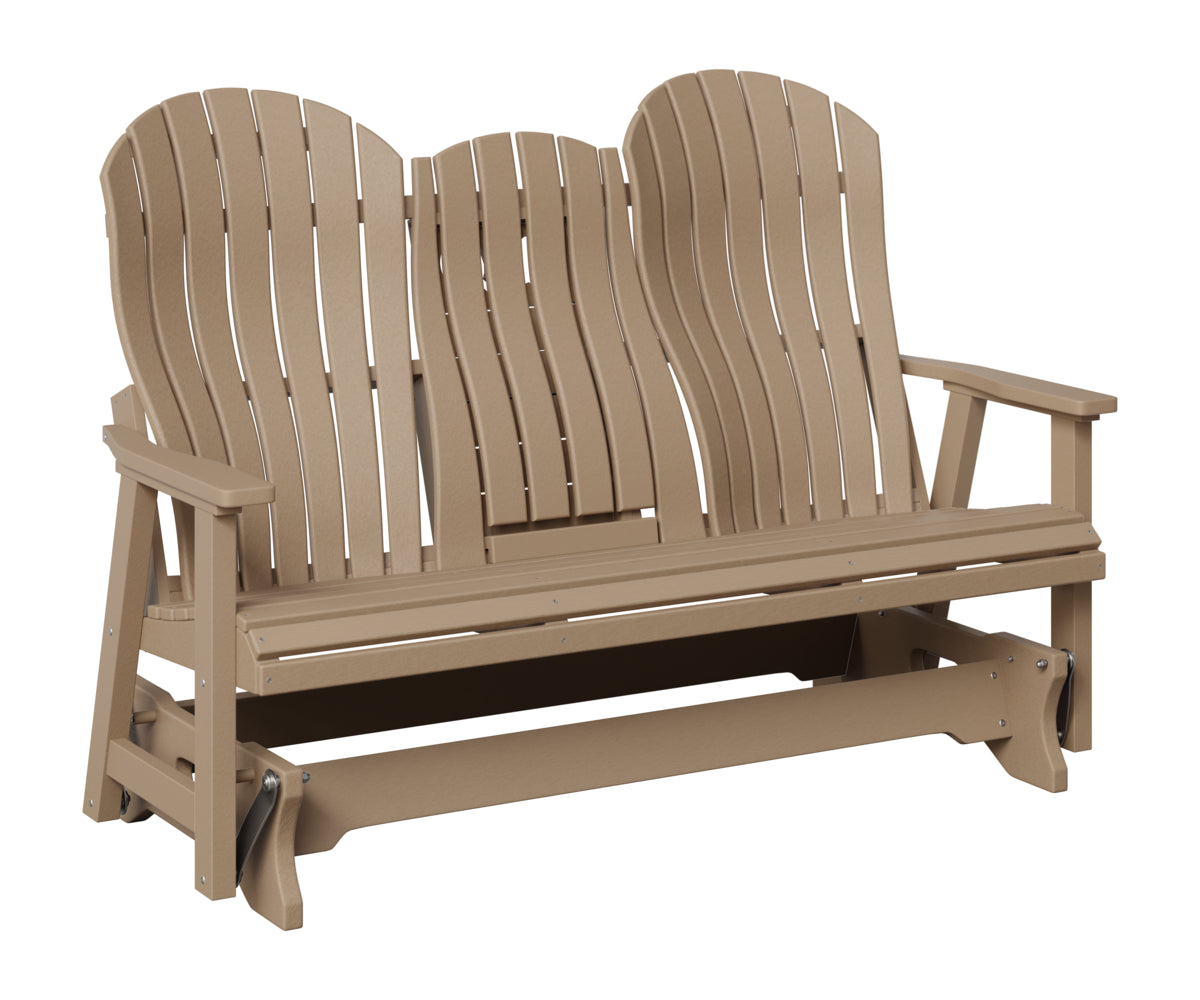 Berlin Gardens Contour 3 Seat Glider in Weatherwood