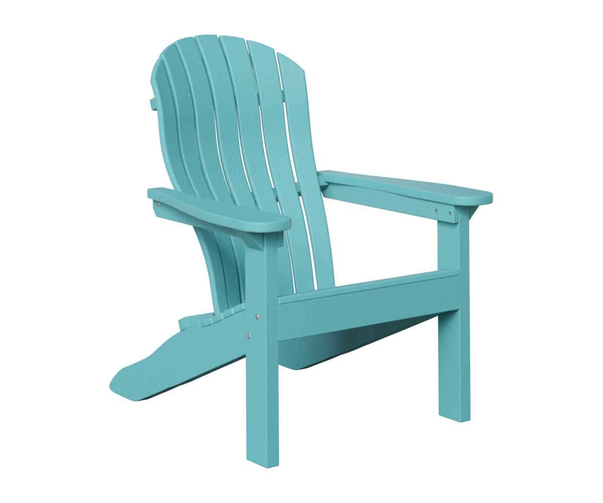 Berlin Gardens Contour Adirondack Chair in Aruba Blue