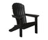 Berlin Gardens Contour Adirondack Chair in Black