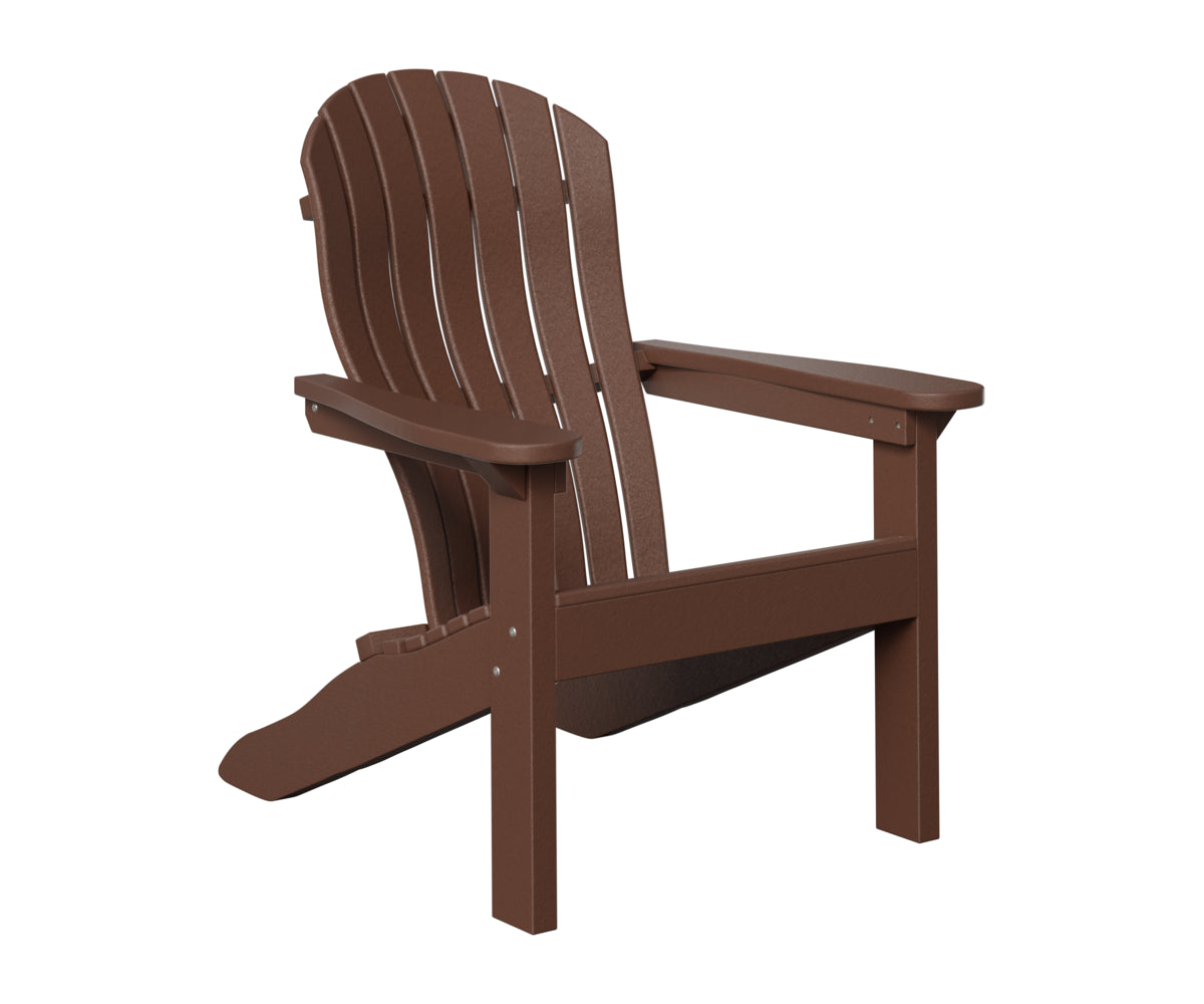 Berlin Gardens Contour Adirondack Chair in Chocolate Brown