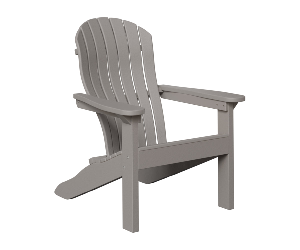 Berlin Gardens Contour Adirondack Chair in Light Gray