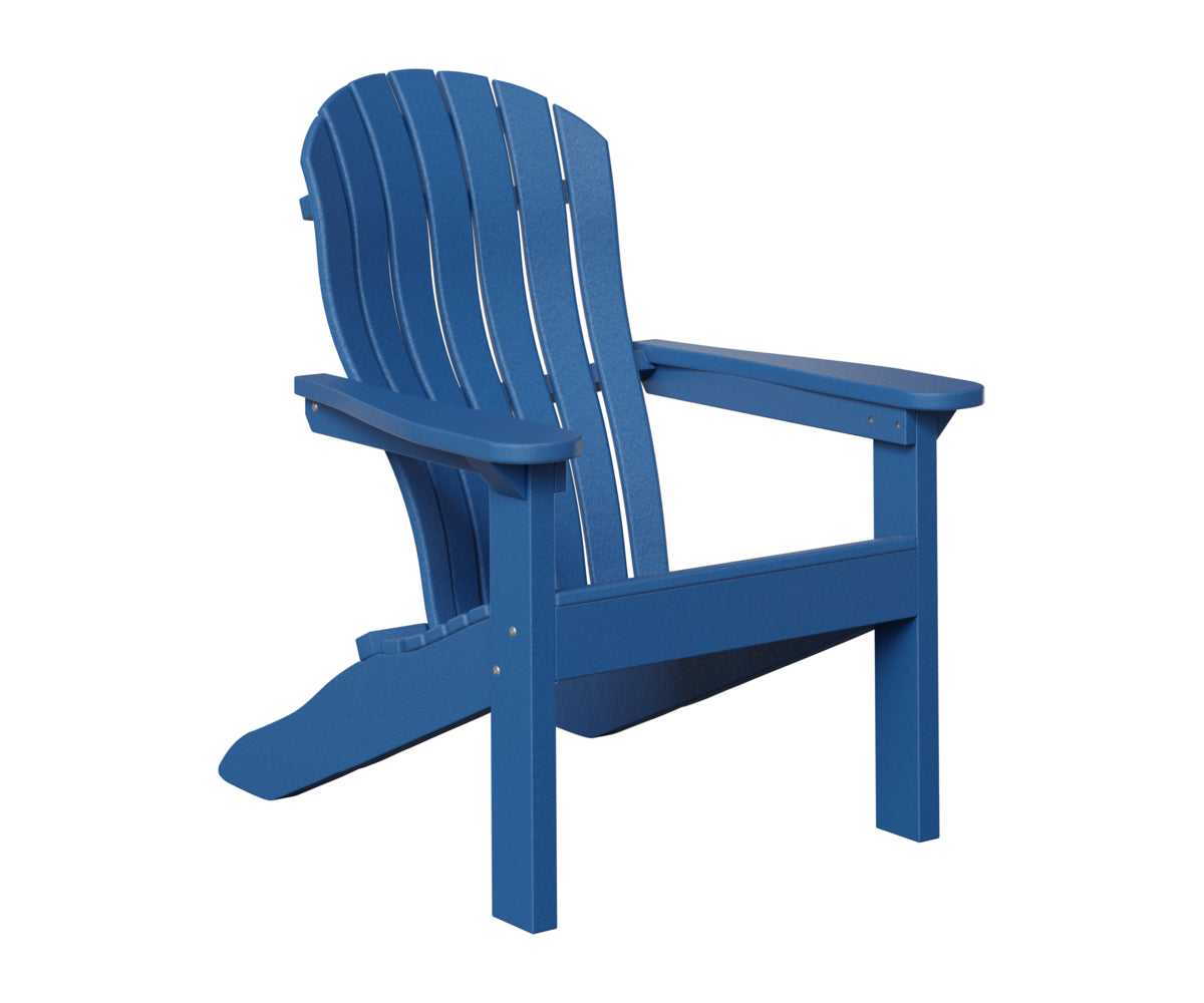 Berlin Gardens Contour Adirondack Chair in Pacific Blue