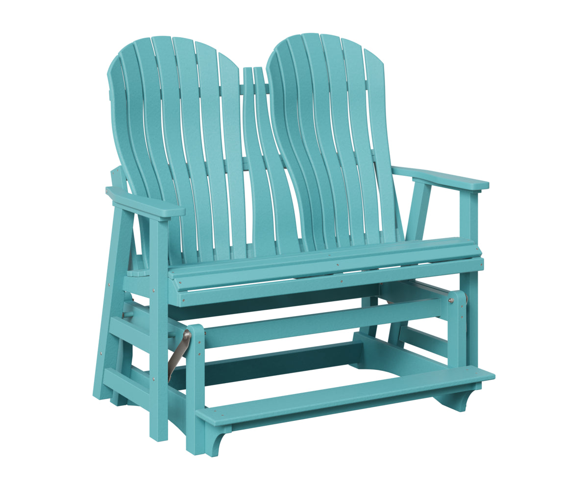 Berlin Gardens Contour Double Counter Glider in Aruba Blue