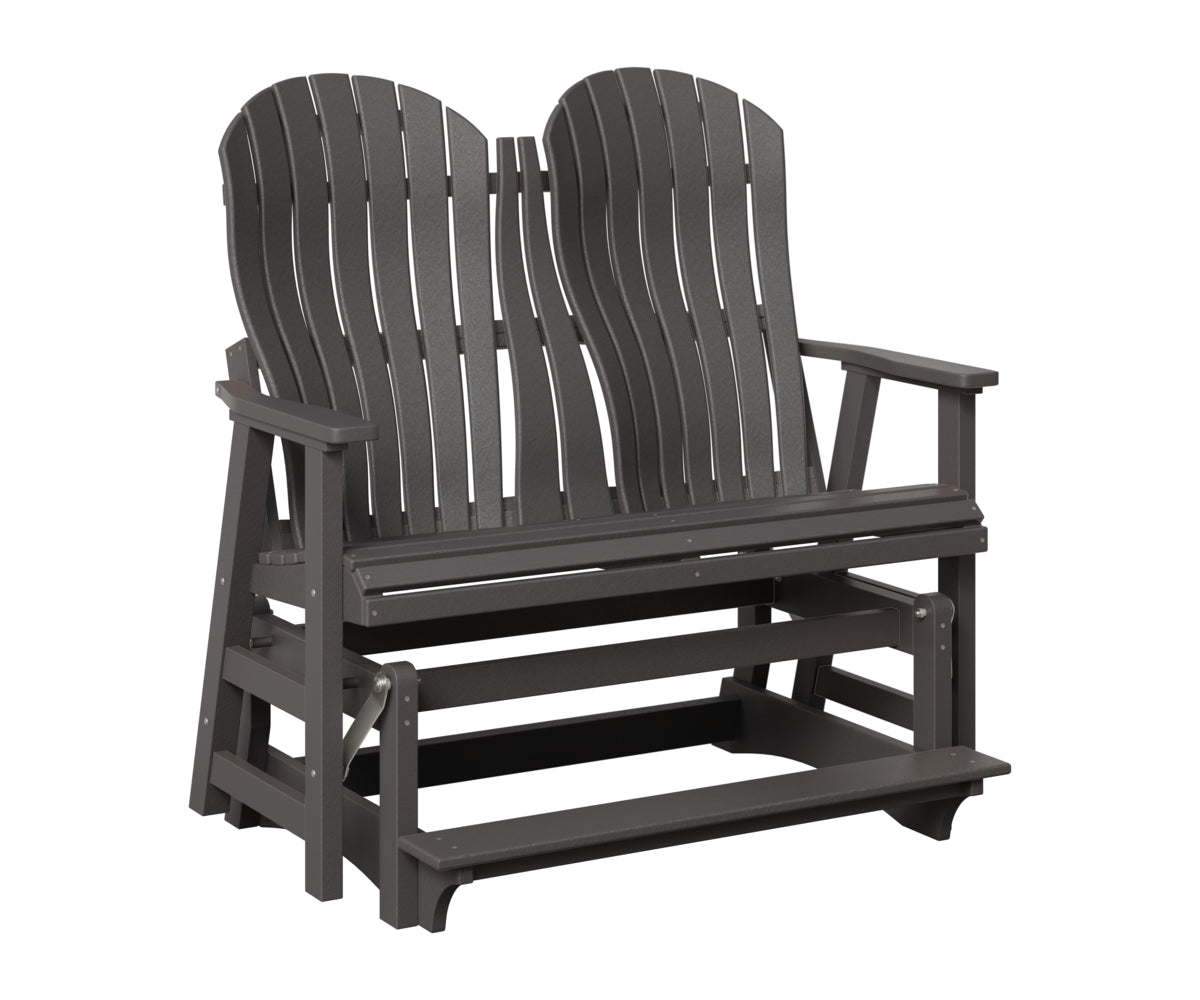 Berlin Gardens Contour Double Counter Glider in Smoke Gray