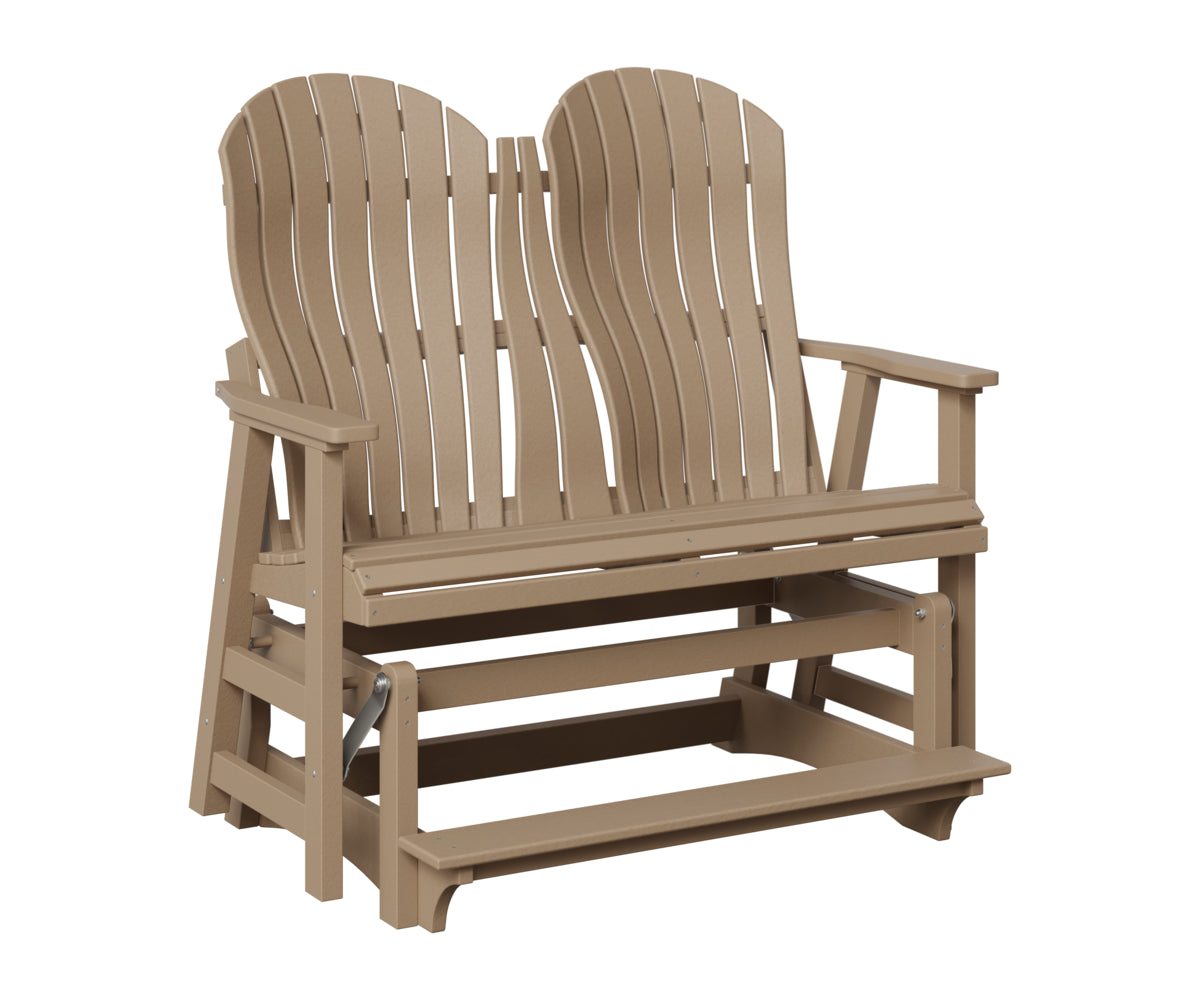 Berlin Gardens Contour Double Counter Glider in Weatherwood