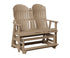 Berlin Gardens Contour Double Counter Glider in Weatherwood