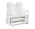 Berlin Gardens Contour Double Counter Glider in White