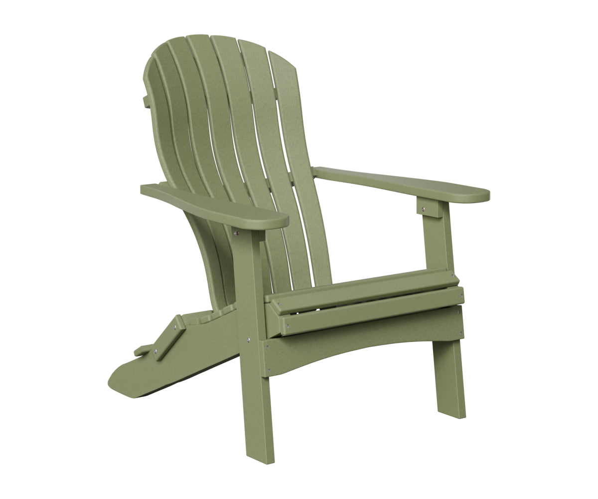 Berlin Gardens Contour Folding Adirondack in Sage