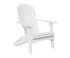 Berlin Gardens Contour Folding Adirondack in White